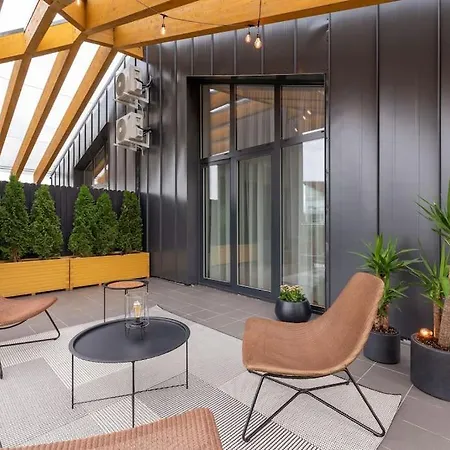 里加Luxurious Penthouse With Parking公寓 外观 照片